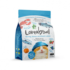 Loveabowl 無穀物龍蝦+雙魚海鮮貓乾糧 1kg